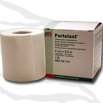 Elastische tape: Fortelast, 3cmx4.50m, p--rol