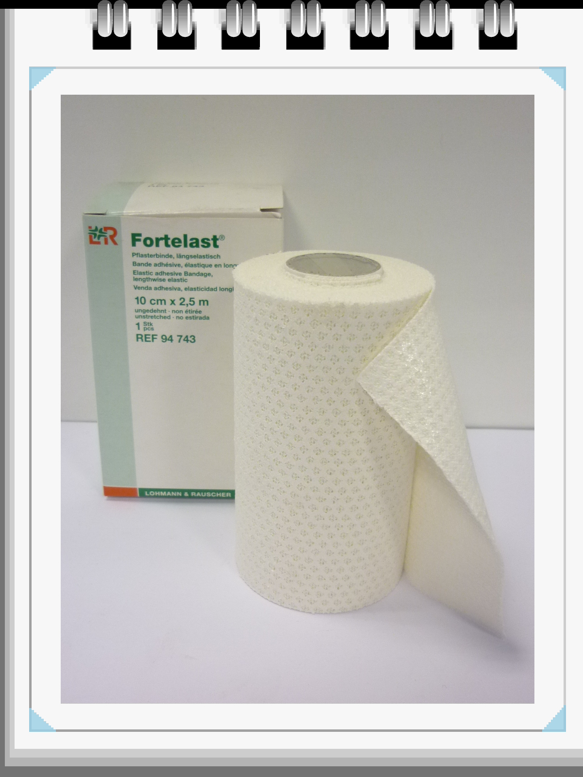 All Products - Elastische tape: Fortelast, 10cmx4.50m, p--rol