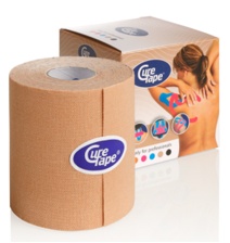 Cure tape - Kinesiotape: Cure Tape, beige, 7,5cm x 5m, p--1