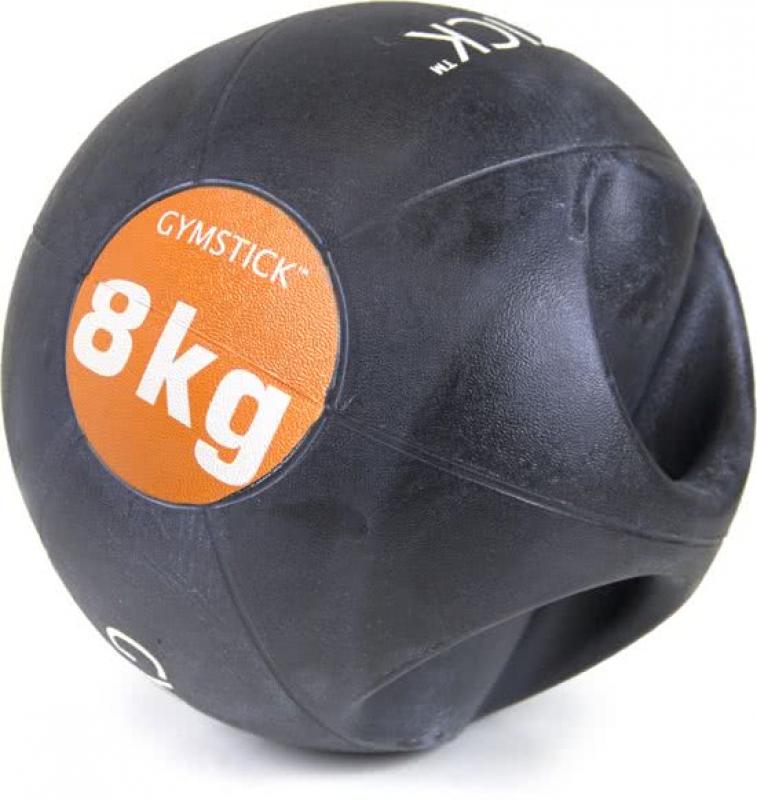 GYMSTICK - Medicine Ball avec poignée 8kg