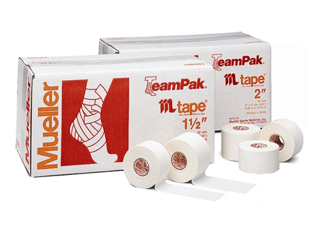 Rigide tape: Mueller Tape 2,5cmx10m, p--48 rollen