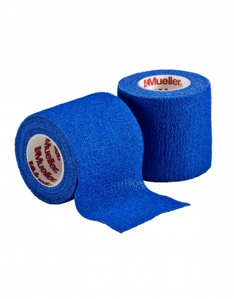 Cohesief verband: Tapewrap Premium, blauw, 5cm, p--24