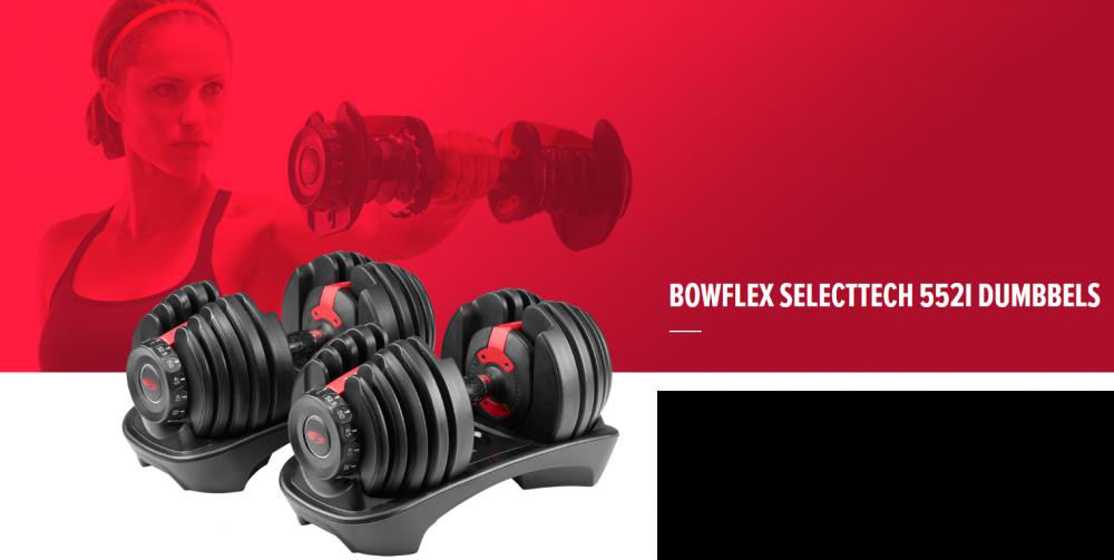 Global Bowflex - Dumbbell réglable– p--pièce – 23,8kg
