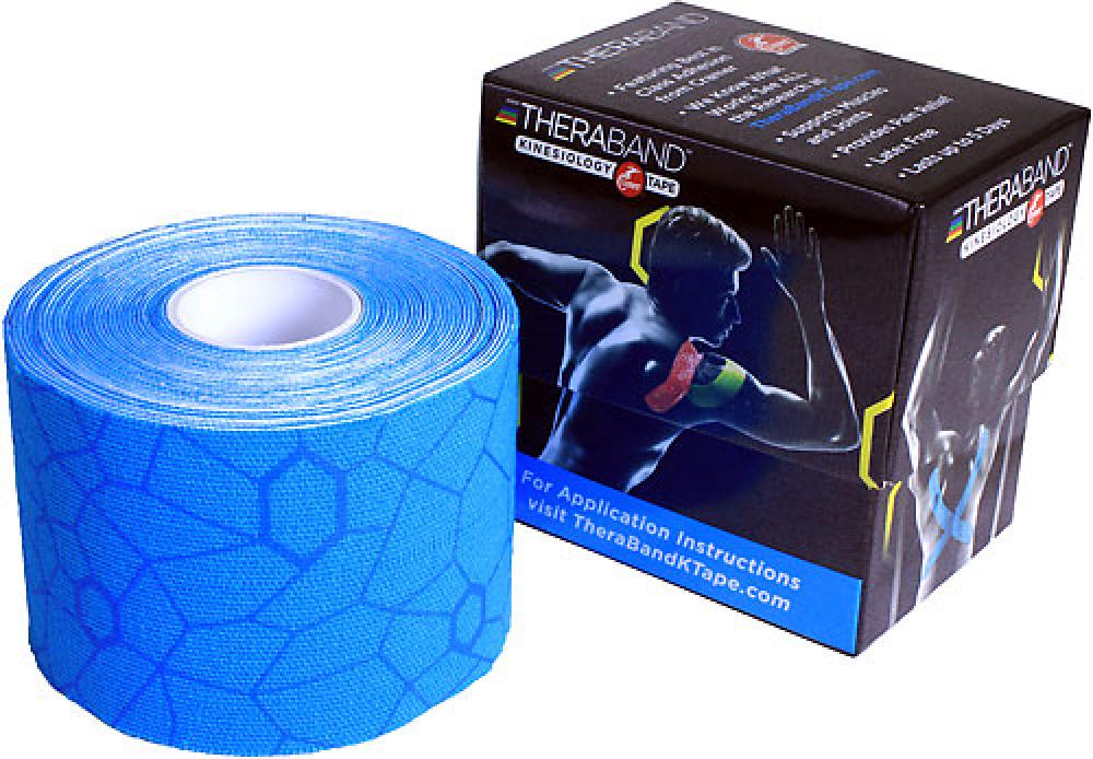 Kinesiology cramer tape 5cm x 5m retail P--1 blauw--blauw