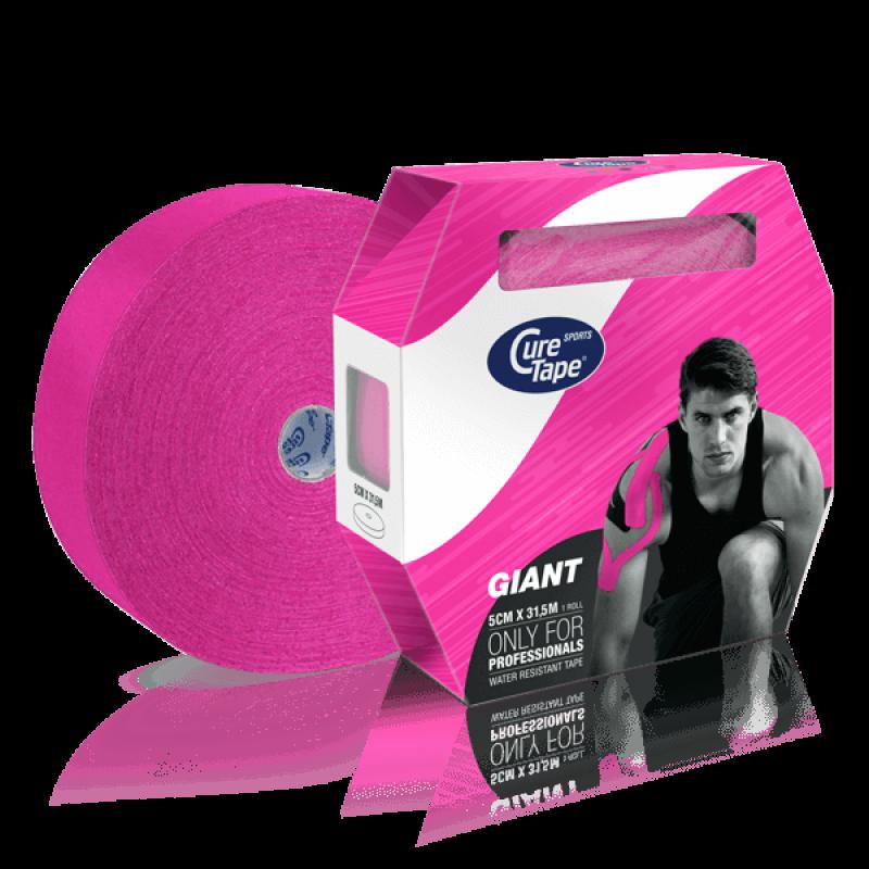 curetape - Cure tape sports pink – 5cm x 31,5m  