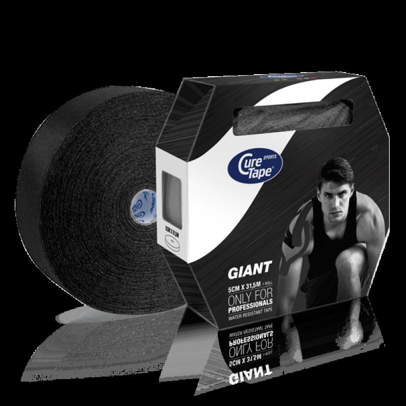 curetape - Cure tape sports black – 5cm x 31,5m – p--1