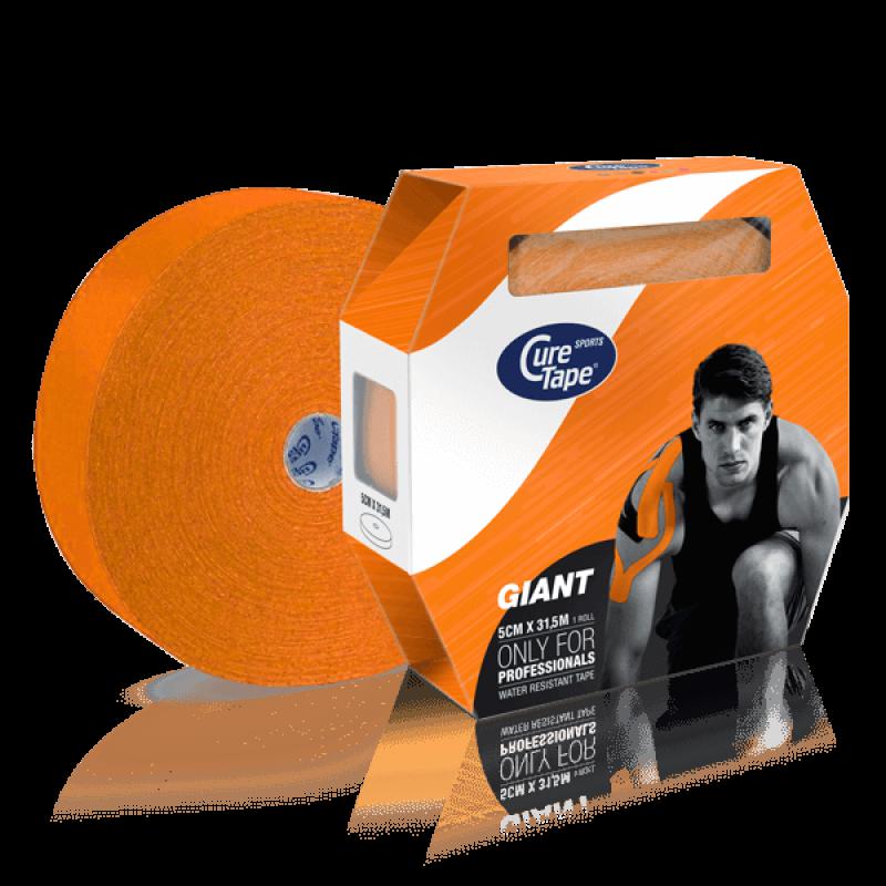 curetape - Cure tape sports orange – 5cm x 31,5m – p--1 
