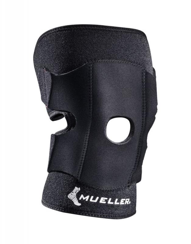 Mueller - Mueller Adjustable Knee Support Zwart - One Size