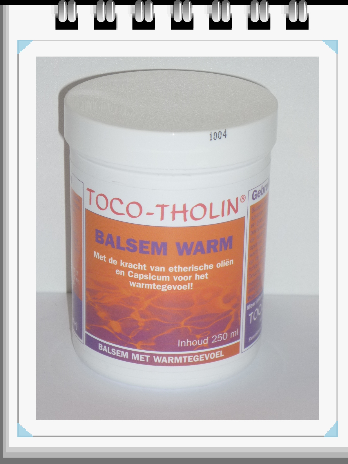 Toco Tholin - Toco Tholin Balsem Warm 250ml