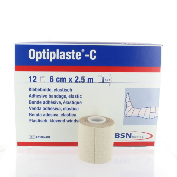 BSN medical - Elastische tape: Optiplast C, 6cm, p--12 rollen