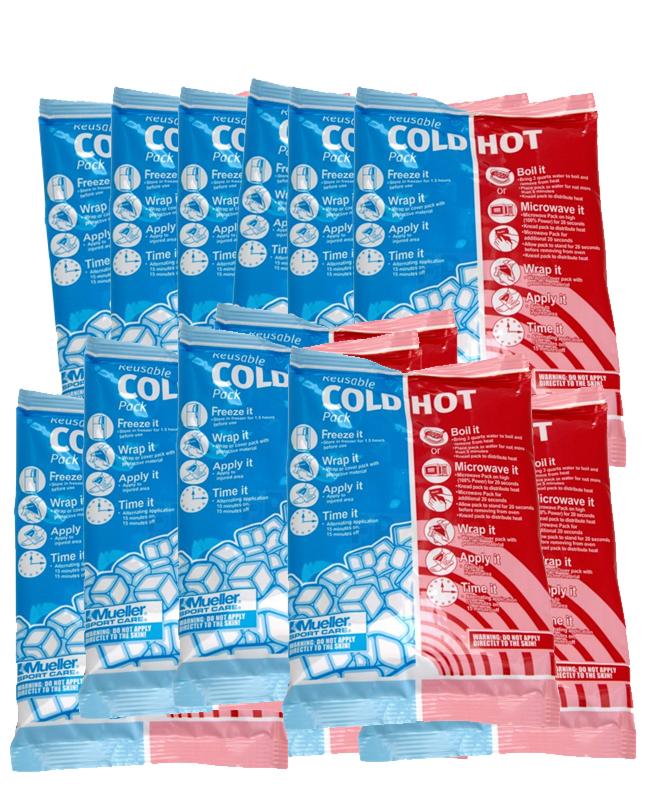 ALLproducts Coldpack: Mueller cold--hot, herbruikbaar, 15x22,5cm, per 12