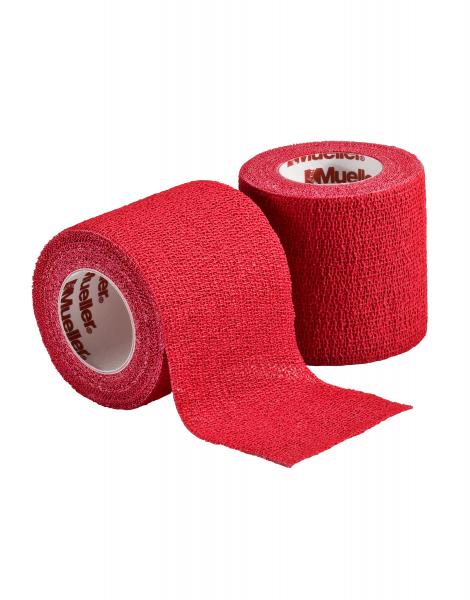 Mueller - Cohesief verband: Tapewrap Premium, rood, 5cm, p--24