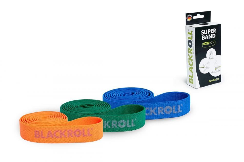 Blackroll - blackroll super band set (orange, green, blue)