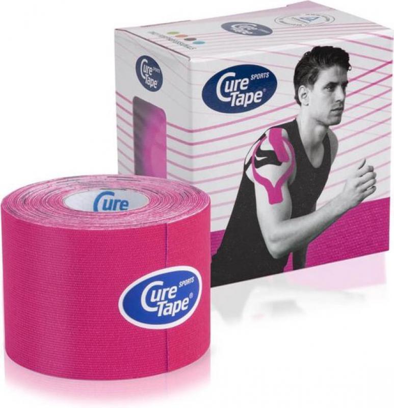 Cure tape - Cure Tape sports roze 5cm x 5m - p--6
