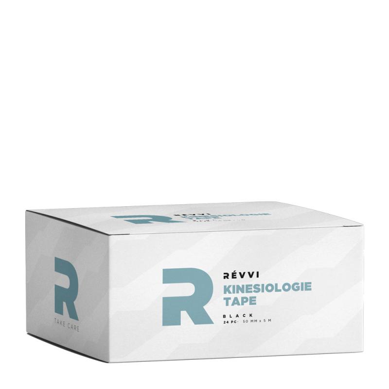 Révvi - Revvi Kinesiology tape – black – multibox – 50mm x 5m - 24 rolls--box 