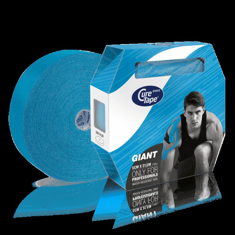 Cure tape - Cure tape sports blue – 5cm x 31,5m 