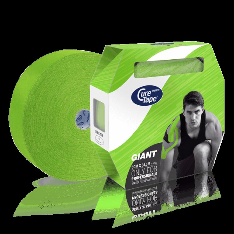 Cure tape sports lime – 5cm x 31,5m – p--1